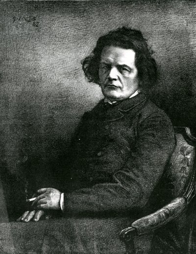 Portrait of Anton Rubinstein by Unbekannt Unbekannt